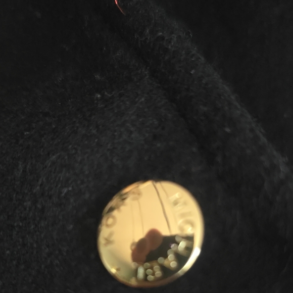 Michael Kors Black Trench Coat - Picture 4 of 8